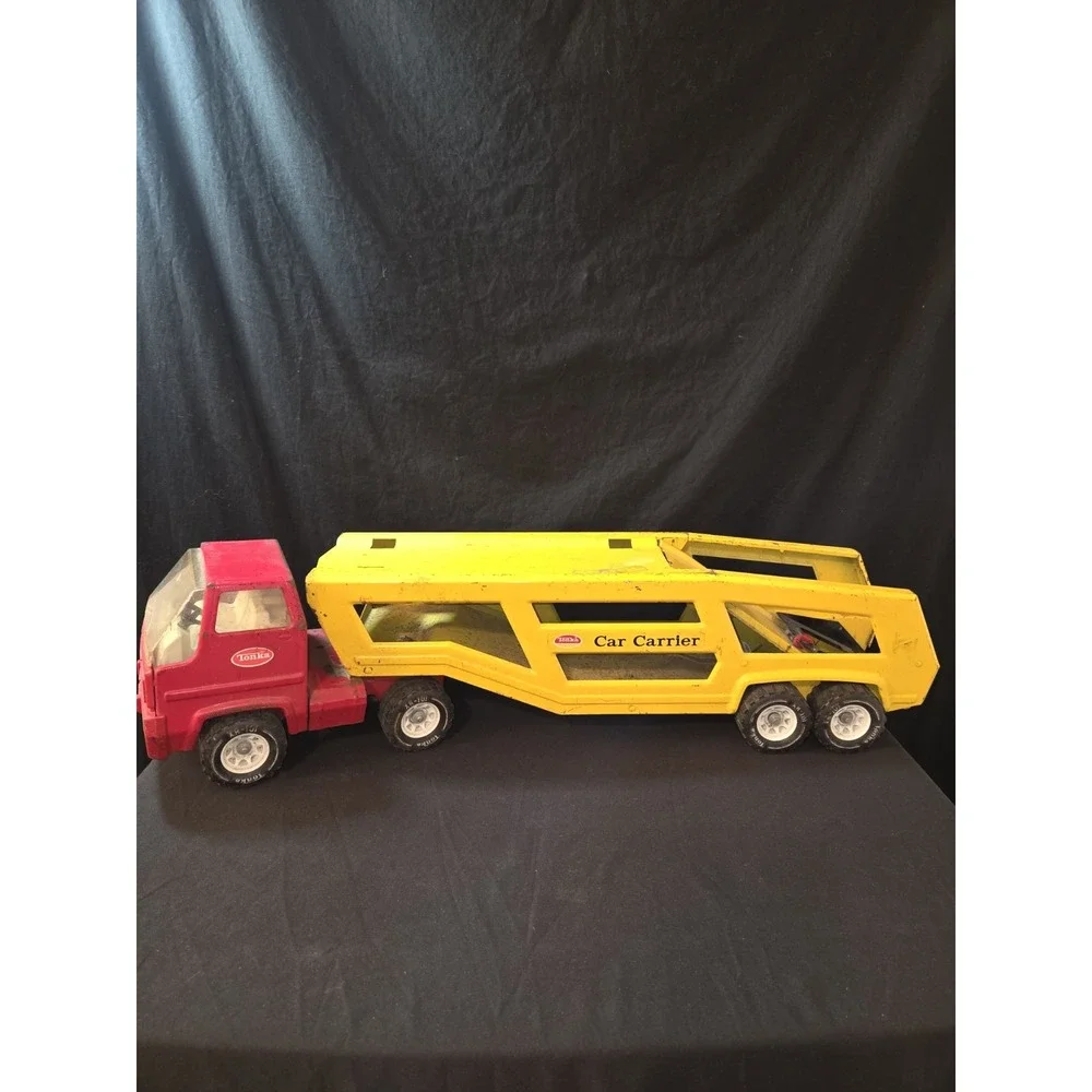 Vintage 1960's 1970's Tonka Transport & Structo‎ Toy vehicle lot 5 Pieces WOW!